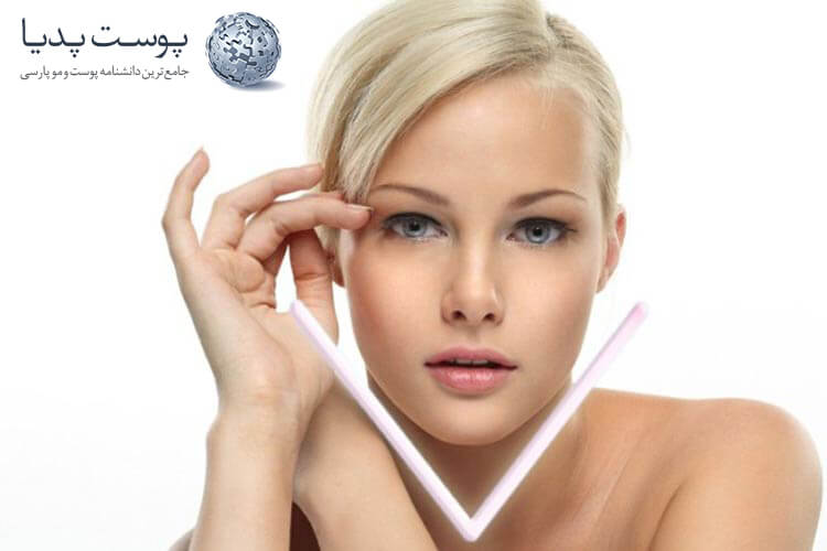 زاویه دار کردن چانه با تزریق ژل