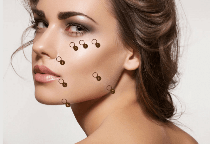 لیفت 8 نقطه ای صورت